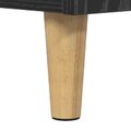 vidaXL Servírovacia skriňa Čierny dub 69,5 x 32,5 x 90 cm