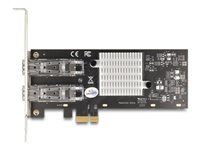 PCI Express x1 karta na 2 x SFP slot Giga