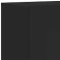 vidaXL TV skrinky nástenné 2 ks čierne 80x30x41 cm