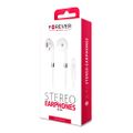 Káblové slúchadlá Forever SE-410 jack 3,5mm biele