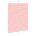 vidaXL Plisovaná roleta ružová 110x150 cm šírka látky 109,4 cm polyester