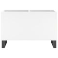 vidaXL Skrinka na platne biela 74,5x38x48 cm kompozitné drevo