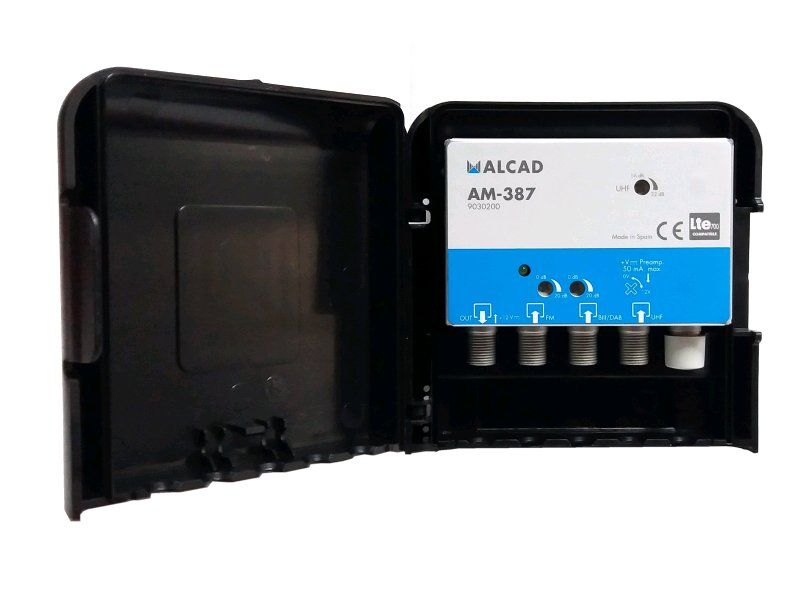 Alcad AM - 387 zosilňovač / FM / DAB-BIII / UHF / LTE700