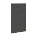 vidaXL plisovaná roleta čierna 80x100 cm Šírka látky 79,4 cm