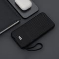 Maxlife power bank with built-in cables MXPB-06 PD QC 22,5W 10000 mAh black