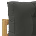 vidaXL Záhradná súprava gaučov 6 ks Biela a antracitová Polyester