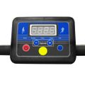 vidaXL Elektrický bežecký pás 100 x 35 cm čierny a strieborný
