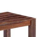 vidaXL Konferenčný stolík, sivý 110x50x35 cm, drevený masív