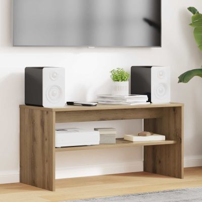 vidaXL TV skrinka Remeselný dub 80 x 35 x 40 cm Kompozitné drevo