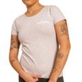 Dámske tričko BeastPink Heather Grey - BeastPink, veľkosť XXL, veľkosť oblečenia XXL