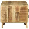 vidaXL Konferenčný stolík Hnedá 80 x 54 x 45 cm Masívne mango drevo