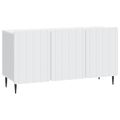vidaXL TV skrinka Biela 99 x 34,5 x 52 cm Kompozitné drevo