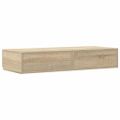 vidaXL Zásuvky pod posteľ Sonoma dub 75 x 36,5 x 16,5 cm