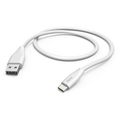 HAMA Kábel USB-A/USB-C, 1,5m, biely