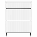 vidaXL Skriňa na topánky ZWOLLE 78 x 24 x 103 cm Kompozitné drevo