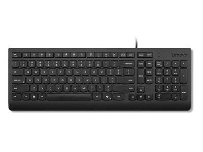 Lenovo Essential Wired Keyboard/Drôtové USB-A/RU/Čierna
