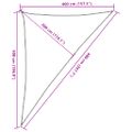 vidaXL Tieniaca plachta 160 g/m² bledozelená 4x5x6,8 m HDPE