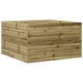 vidaXL Záhradný kvetináč 80x80x45,5 cm impregnovaná borovica