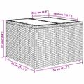 vidaXL Súprava záhradných pohoviek 9 ks Béžová polyratan