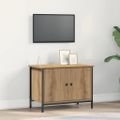 vidaXL TV skrinka 60 x 35 x 45 cm Remeselný dub Kompozitné drevo