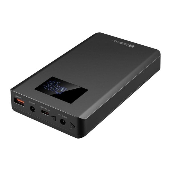 Sandberg Laptop Powerbanka 20000mAh PD100W, čierna