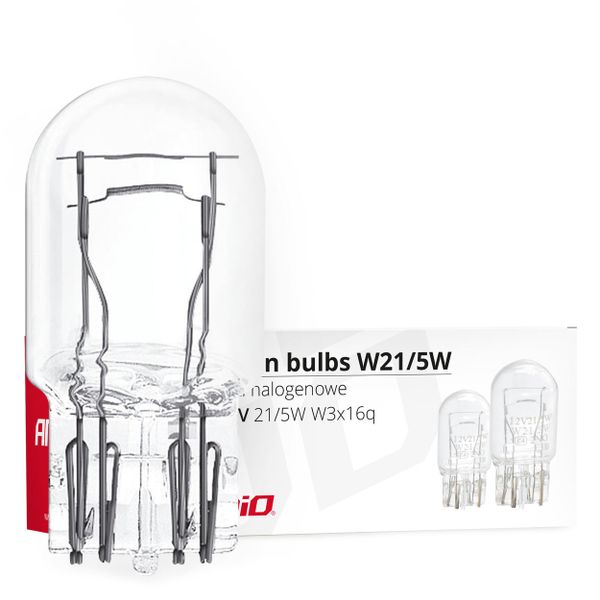 Halogénová žiarovka T20 W21/5W W3x16d 10ks