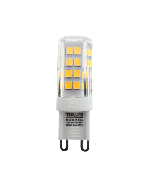 LED žiarovka 4W 320lm G9 2700K teplá biela Trixline