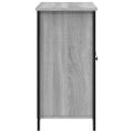 vidaXL Komoda sivá sonoma 100x35x70 cm kompozitné drevo