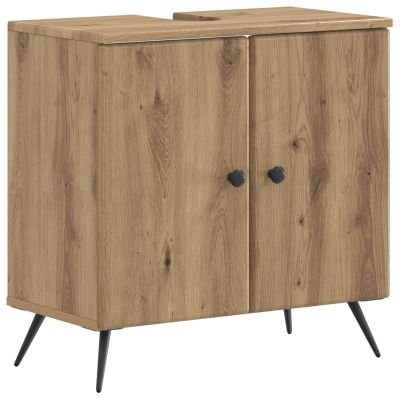 vidaXL Kúpeľňová skrinka pod umývadlo BREDA Dub artisan