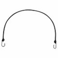vidaXL Bungee šnúry s reflexnými pásikmi a háčikmi 10 ks 100 cm