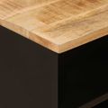 vidaXL TV skrinka Hnedá 80 x 33 x 46 cm Masívne mango drevo