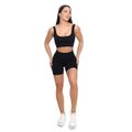Dámske bezšvové šortky Lift Black - GymBeam, veľkosť S