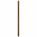 vidaXL Čelo postele medovohnedé 96x4x100 cm masívna borovica