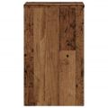 vidaXL Stojany na rastliny 2 ks staré drevo 30x30x50 cm kompoz. drevo