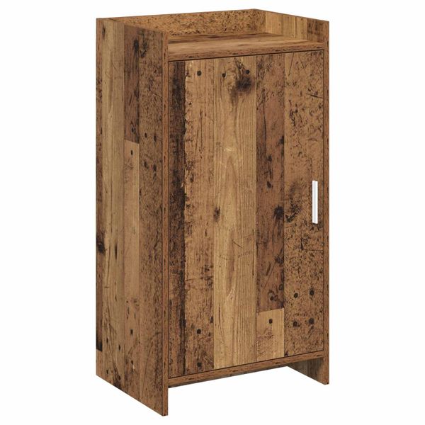 vidaXL Skriňa na topánky Staré drevo 48 x 36 x 92 cm Kompozitné drevo