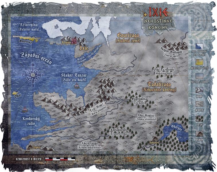 Mapa Ixie