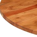 vidaXL Stolová doska Ø80x2,5 cm okrúhla akáciový masív