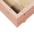 vidaXL Záhradný kvetináč 100x100x26,5 cm masívny douglas