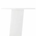 vidaXL Nohy konferenčného stolíka 4 ks biele 30 cm oceľové