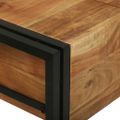 vidaXL Toaletné stolíky do spálne Hnedá 90 x 50 x 75 cm Akáciový masív