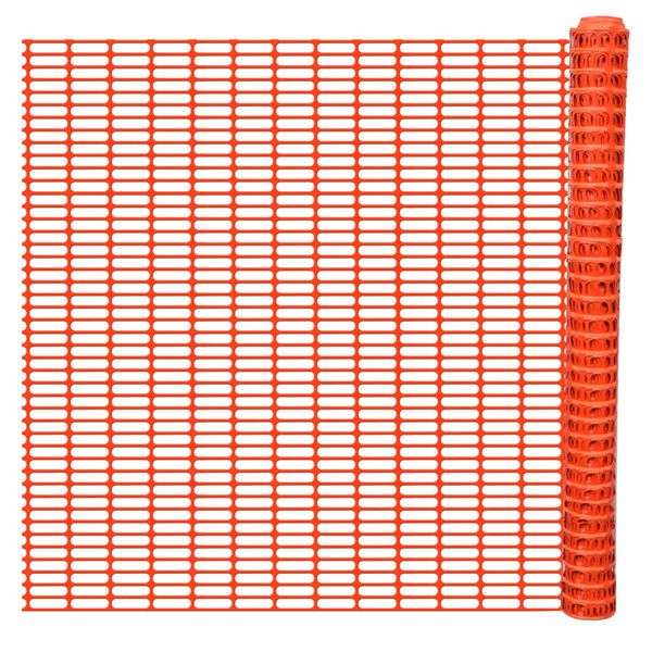vidaXL Záhradný plot 50 m, oranžový