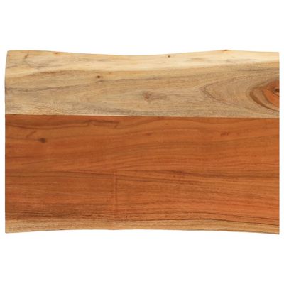 vidaXL Stolová doska 60x40x3,8 cm obdĺžnik akáciový masív živá hrana