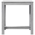 vidaXL Barový stôl sivý sonoma 102x50x103,5 cm kompozitné drevo