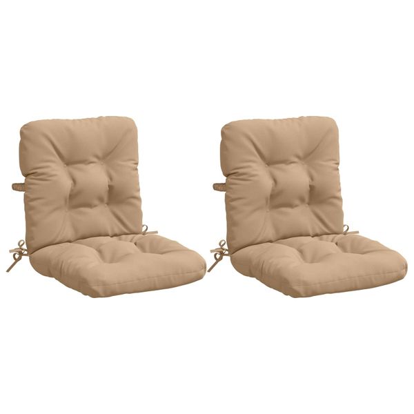 vidaXL 2-dielne vankúše na vysoké operadlo VIANEN 2 pcs 100% polyester