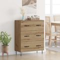 vidaXL Servírovacia skriňa Remeselný dub 69,5 x 34 x 90 cm
