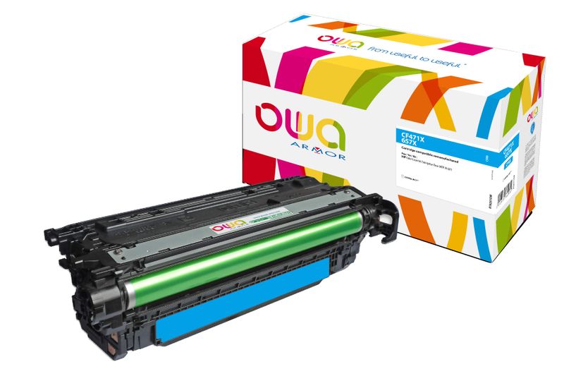 OWA Armor toner kompatibilný s HP CF471X, 23000st, modrá/cyan