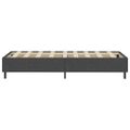 vidaXL Rám na boxspring posteľ, sivý, látka 100x200 cm
