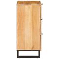 vidaXL Servírovacia skriňa Hnedá 40 x 33 x 75 cm Masívne mango drevo