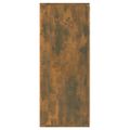 vidaXL Komoda dymový dub 105x30x75 cm spracované drevo
