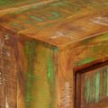 vidaXL Zásuvková skrinka viacfarebná 60x33x75 cm recyklovaný masív